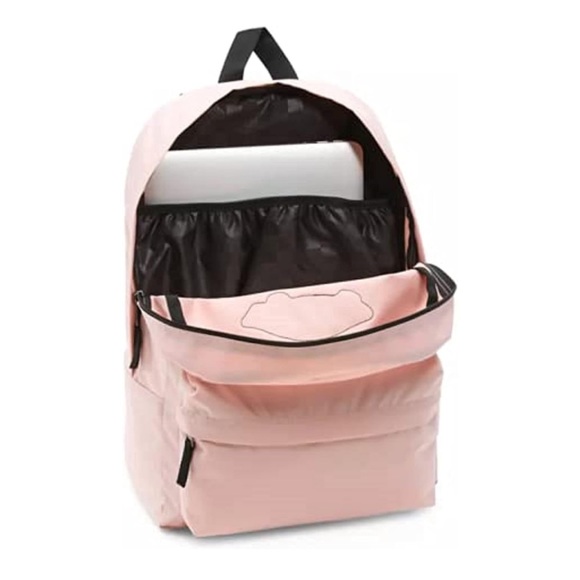 NWT VANS “Off the Wall” Pink Backpack with Laptop Sleeve - Picture 2 of 13